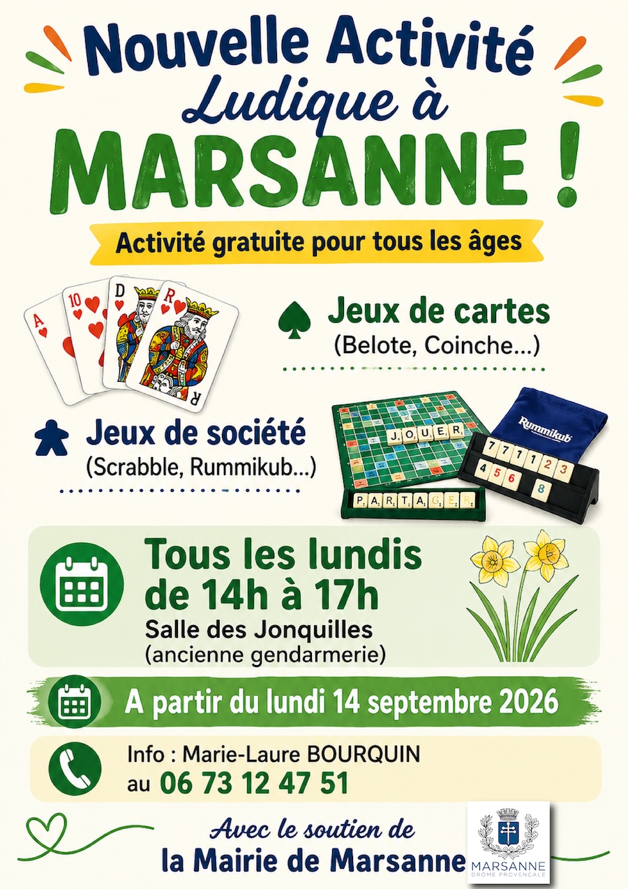 jeux Marsanne lundi apres midi
